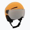 Detská lyžiarska prilba Alpina Zupo Visor Q-Lite burned/ yellow matt