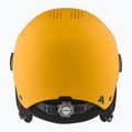 Detská lyžiarska prilba Alpina Zupo Visor Q-Lite burned/ yellow matt 3