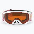 Detské lyžiarske okuliare Alpina Piney white/ flower matt/ orange 2
