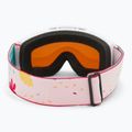 Detské lyžiarske okuliare Alpina Piney white/ flower matt/ orange 3