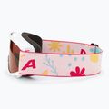 Detské lyžiarske okuliare Alpina Piney white/ flower matt/ orange 4