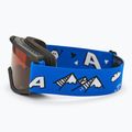 Detské lyžiarske okuliare Alpina Piney black/blue matt/orange 4