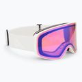 Lyžiarske okuliare Alpina Ladis QM white matt/blue