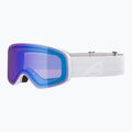 Lyžiarske okuliare Alpina Ladis QM white matt/blue 5