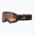 Lyžiarske okuliare Alpina Ladis Q black/ gold matt/ gold 5