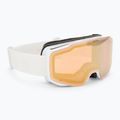 Lyžiarske okuliare Alpina Taos QV white matt/ gold