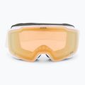 Lyžiarske okuliare Alpina Taos QV white matt/ gold 2