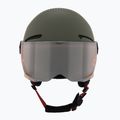 Detská lyžiarska prilba Alpina Zupo Visor Q-Lite olive/ red matt 2