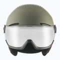 Detská lyžiarska prilba Alpina Zupo Visor Q-Lite olive/ red matt 2