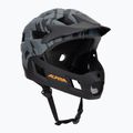 Detská cyklistická prilba Alpina Rupi black camo/orange matt
