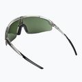 Slnečné okuliare Alpina Turbo Pro Q-Lite sivé transparentné lesklé/strieborné zrkadlové 2