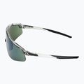 Slnečné okuliare Alpina Turbo Pro Q-Lite sivé transparentné lesklé/strieborné zrkadlové 4