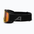Lyžiarske okuliare Alpina Venet Q-Lite black matt/red 4