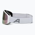 Detské lyžiarske okuliare Alpina Fernie Q-Lite white matt/rose 4