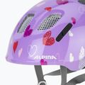 Detská cyklistická prilba Alpina Ximo 2 Jr purple hearts gloss 7