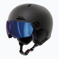 Lyžiarska prilba Alpina Arber 2 Visor Q-Lite black matte