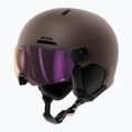 Lyžiarska prilba Alpina Arber 2 Visor Q-Lite ox brown matt