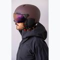 Lyžiarska prilba Alpina Arber 2 Visor Q-Lite ox brown matt 6