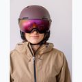 Lyžiarska prilba Alpina Arber 2 Visor Q-Lite ox brown matt 7