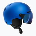 Detská lyžiarska prilba Alpina Zupo 2 Visor Q-Lite blue matt 2