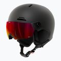 Detská lyžiarska prilba Alpina Zupo 2 Visor Q-Lite black matte