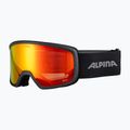 Lyžiarske okuliare Alpina Narkoja 2 Q-Lite black matt/red s2
