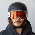 Lyžiarske okuliare Alpina Venet M white/rose matt 8