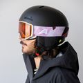 Lyžiarske okuliare Alpina Venet M white/rose matt 9