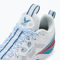 Pánska bedmintonová obuv VICTOR S82III AF white/myconos blue 10