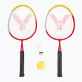 Detská bedmintonová súprava VICFUN Mini Badminton červená/žltá