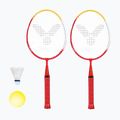 Detská bedmintonová súprava VICFUN Mini Badminton červená/žltá 7