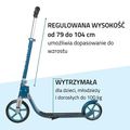 Skúter Hudora Bigwheel 215 modrý 14126 9
