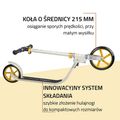Skúter Hudora Bigwheel 215 béžový 14127 10