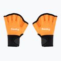 Aquafitness rukavice  Fashy 4462 neoprénové oranžová/čierna
