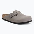 Šľapky BIRKENSTOCK Boston Soft Footbed Oiled Leather Regular iron