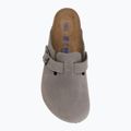 Šľapky BIRKENSTOCK Boston Soft Footbed Oiled Leather Regular iron 5