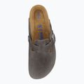 Šľapky BIRKENSTOCK Boston Soft Footbed Oiled Leather Narrow iron 10