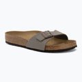 Dámske šľapky BIRKENSTOCK Madrid Birkibuc Regular stone