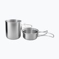 Súprava cestovného riadu Tatonka Handle Mug 600 ml steel 2