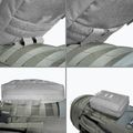 Trekingový batoh Tatonka Pyrox BC 45 + 10 l stone grey olive 18