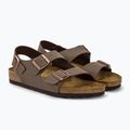 BIRKENSTOCK Milano BFBC Regular moka sandále 5