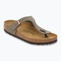 Žabky BIRKENSTOCK Gizeh Birkibuc stone