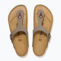 Žabky BIRKENSTOCK Gizeh Birkibuc stone 3