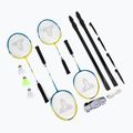 Rodinný bedmintonový set Talbot-Torro modro-žltý 449415