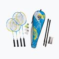 Rodinný bedmintonový set Talbot-Torro modro-žltý 449415 7