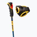 Lyžiarske paličky LEKI Spitfire 3D denim blue/ aegean blue/ mustard yellow 4