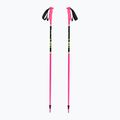 Lyžiarske paličky dziecięce LEKI Racing neon pink/ black/ neon yellow