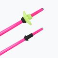 Lyžiarske paličky dziecięce LEKI Racing neon pink/ black/ neon yellow 5
