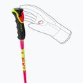 Lyžiarske palice LEKI Spitfire 3D neon magenta/neon yellow/berry 8