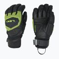 Pánske lyžiarske rukavice LEKI WCR Coach 3D black/ ice lemon